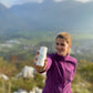 Miri natural deodorant Fresh Vanilla in the mountains.